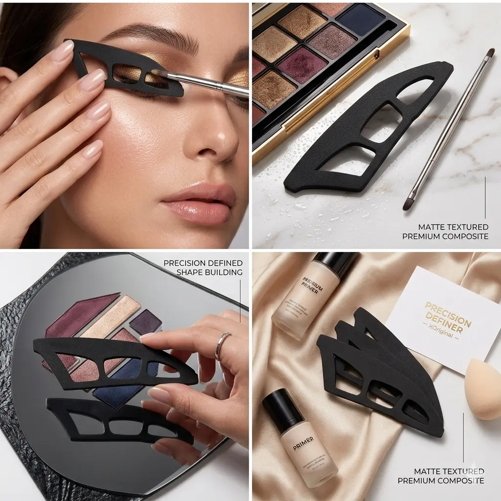 3-in-1 Eyeshadow Stencil – Perfect Eye Makeup in Seconds | Beginner-Friendly, No Skills Needed