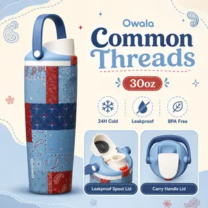 Owala Color Drop Common Threads 30oz