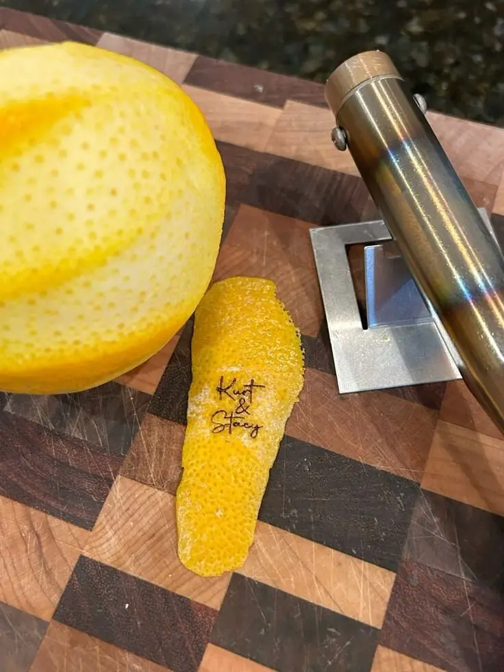 Custom Food Branding Iron for Garnish – Personalized Brass Branding Iron | Made in USA