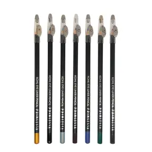 Kohl Eyeliner Pencils with Sharpeners - Set of 7 Mixed Colors