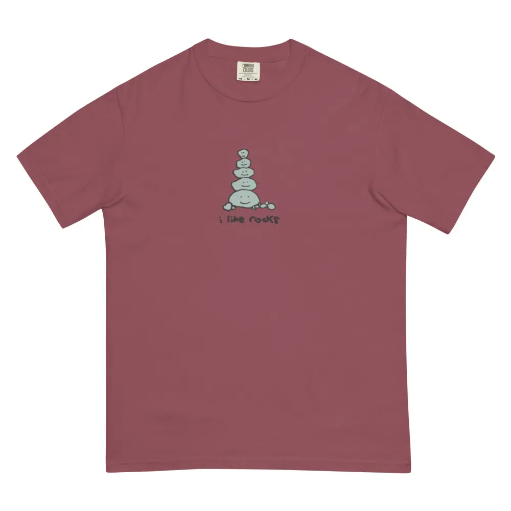 "I Like Rocks" Logo Tee
