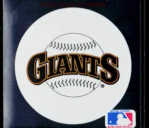San Francisco Giants 1991 Ultra Team Logo Stickers #NNO San Francisco Giants