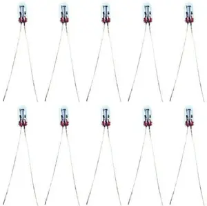 CEC Industries #8111 Bulbs, 14 V, 0.91 W, Wire Terminal Base, T-1 Shape (Box of 10)