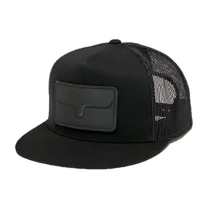Kimes Ranch® Unisex Black On Black Banner Ventilated Cap UHA0000003-BK016