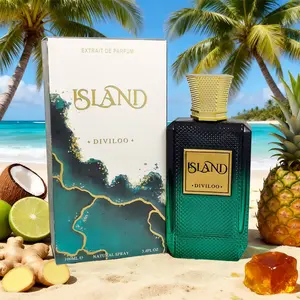 Middle Eastern Tropical Cologne, Unisex 100ML, Long-Lasting Tropical Fragrance, Citrus, Ginger, Coconut, Pineapple, Amber, Ideal Gift