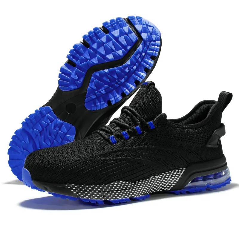 SPlEZ Air Cushion Composite Toe Safety Shoes Anti-hit andanti-puncture comfortable sneakers
