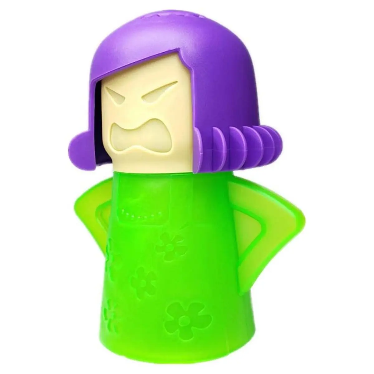 Angry Mama Microwave Cleaner – Steam Steam Oven Cleaner with Vinegar & Water (Green)