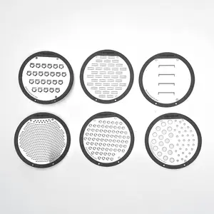 6pc Ultimate Mason Jar Lid Grater Set