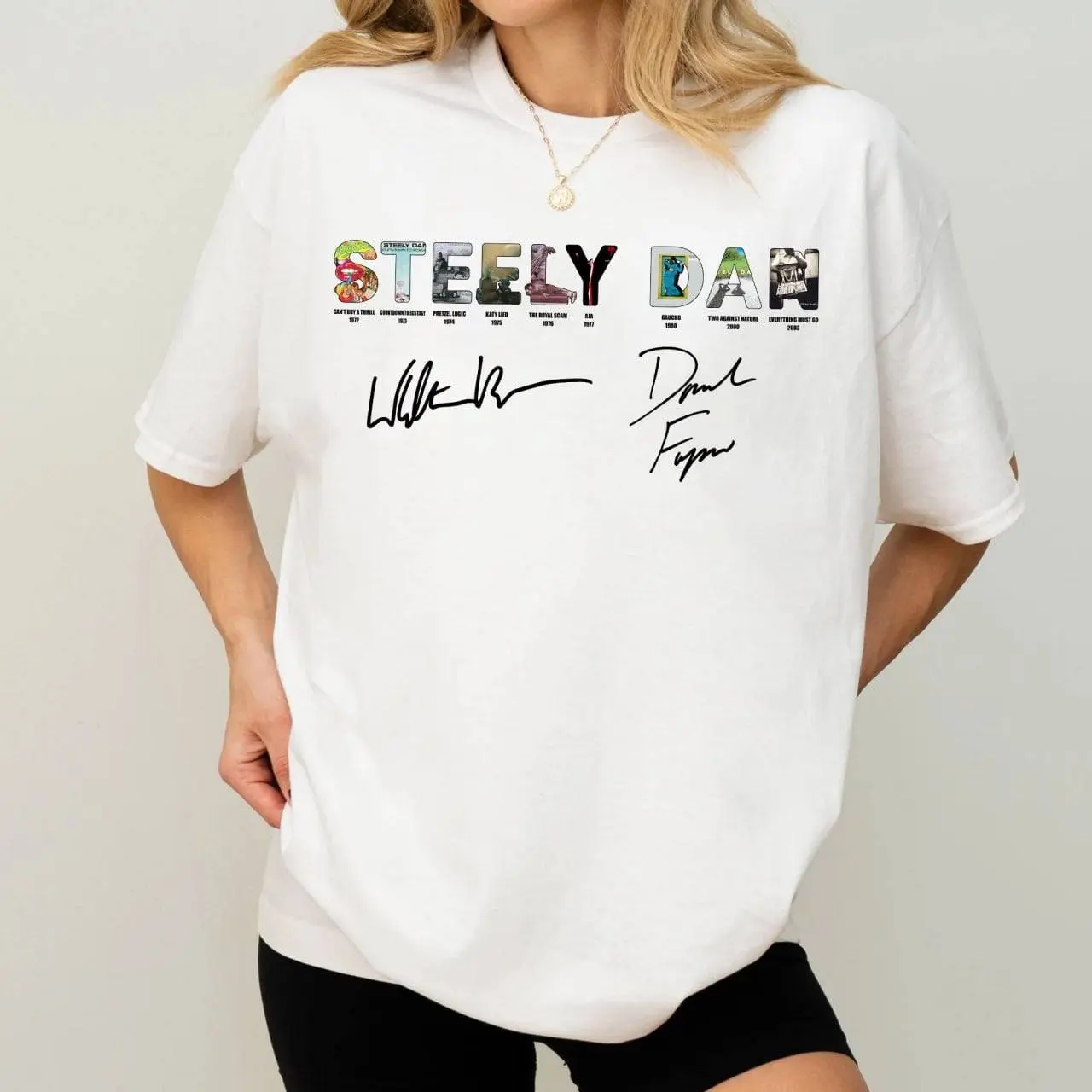 Vintage Steely Dan Rock Band TShirt, Rock Band Sweatshirt, Steely