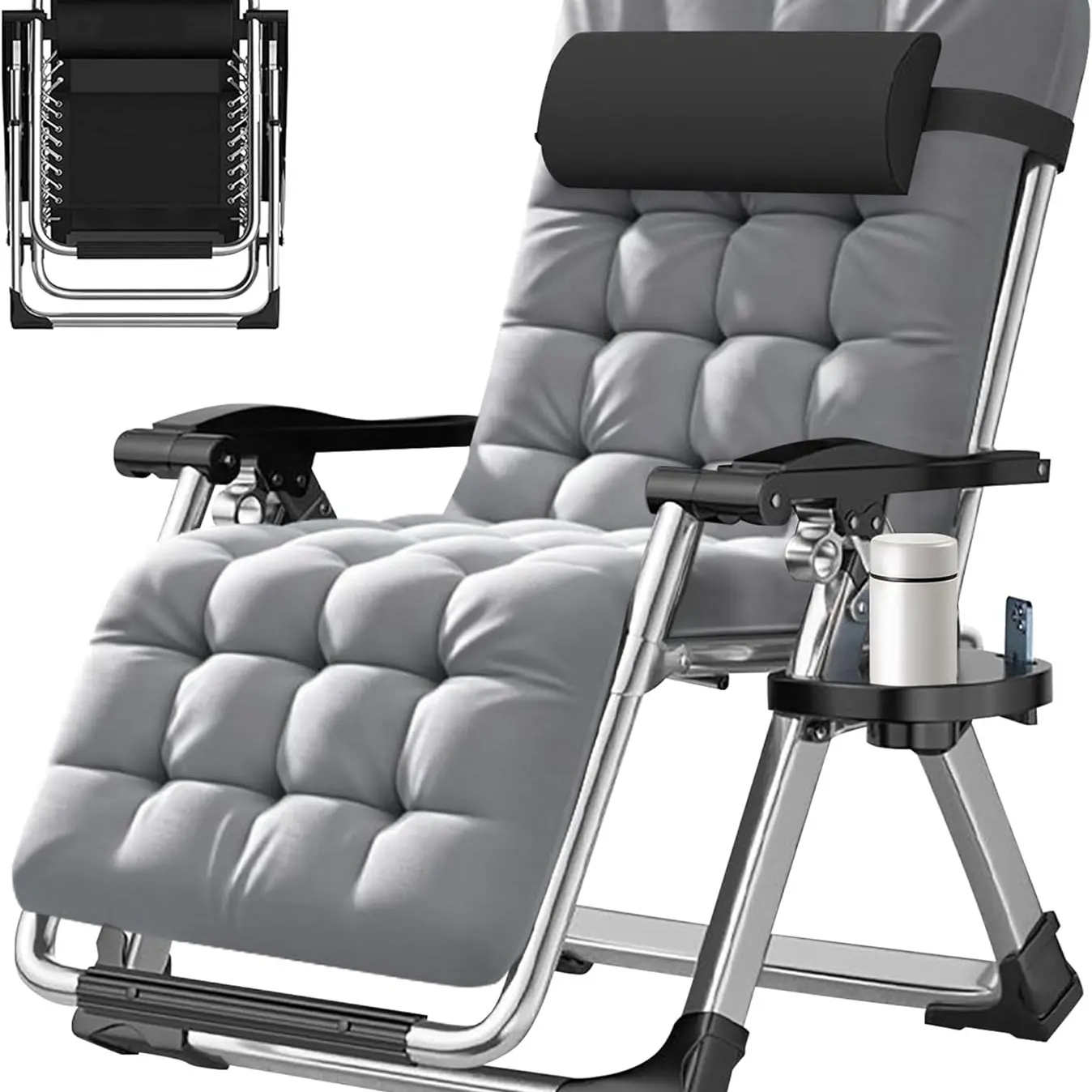 Gray w/Pearl Cotton Mat