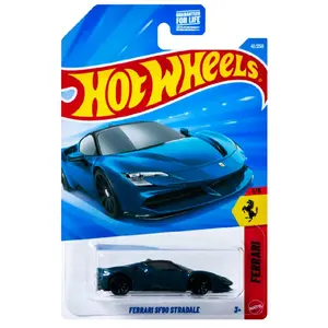 Hot Wheels 2026 Ferrari SF90 Stradale Blue - Card #41
