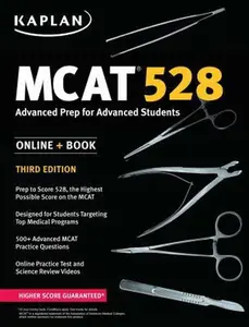 USED-MCAT 528: Advanced Prep for Advanced Students (Kaplan Test Prep) by Kaplan Test Prep (Paperback)