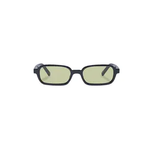 Le Specs Pilferer in Black Black & Olive Mono