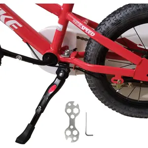 Kickstand for  , Bicycle Kickstands Center Mount for 16 18 20 22 Inch Bicycles Adjustable Aluminum Alloy Kickstands for 16-18-20inch 18-20-22inch Mountain