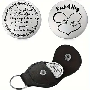 Pocket Hug Letter Gift, Christmas Socks Filler Present, Motivational Gift for Men and Women, Cancer Recovery Memorial, Long Distance Friendship Gift