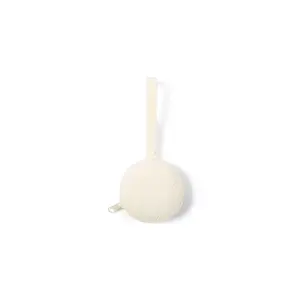 Ninni Co Pacifier Case - Off White Silicone Pacifier Holder with Zipper Closure  Baby Pacifier Storage for Home & Travel