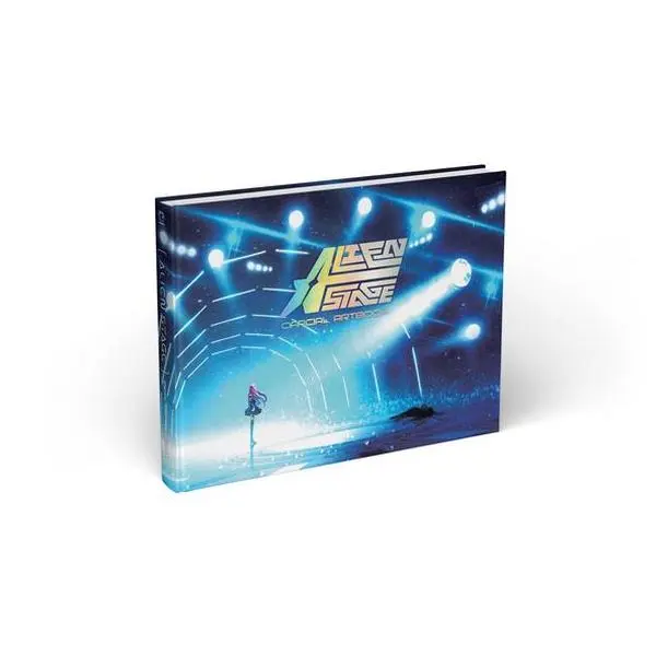 Alien Stage Official Concept Art Hardcover Book - TokyoPop, English Edition, International Smash-Hit Korean Webseries Art Book by Team Forma+9 with Song Production Notes