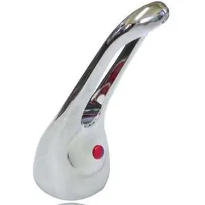 Kitchen Faucet Single Lever Long Handle Replacement Kit for Delta Faucets, Polished Chrome Finish