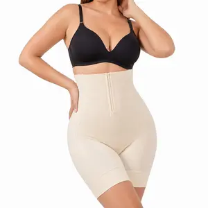 GOLD CARP Women's High-Waist Shapewear Shorts - Smooth, Basic Style, Zippered, Seamless Compression, Tummy Control, Waist Trainer, Butt Lifter, Thigh Slimmer, Easy Slide, Perfect Fit Women's Clothes for All Body Types