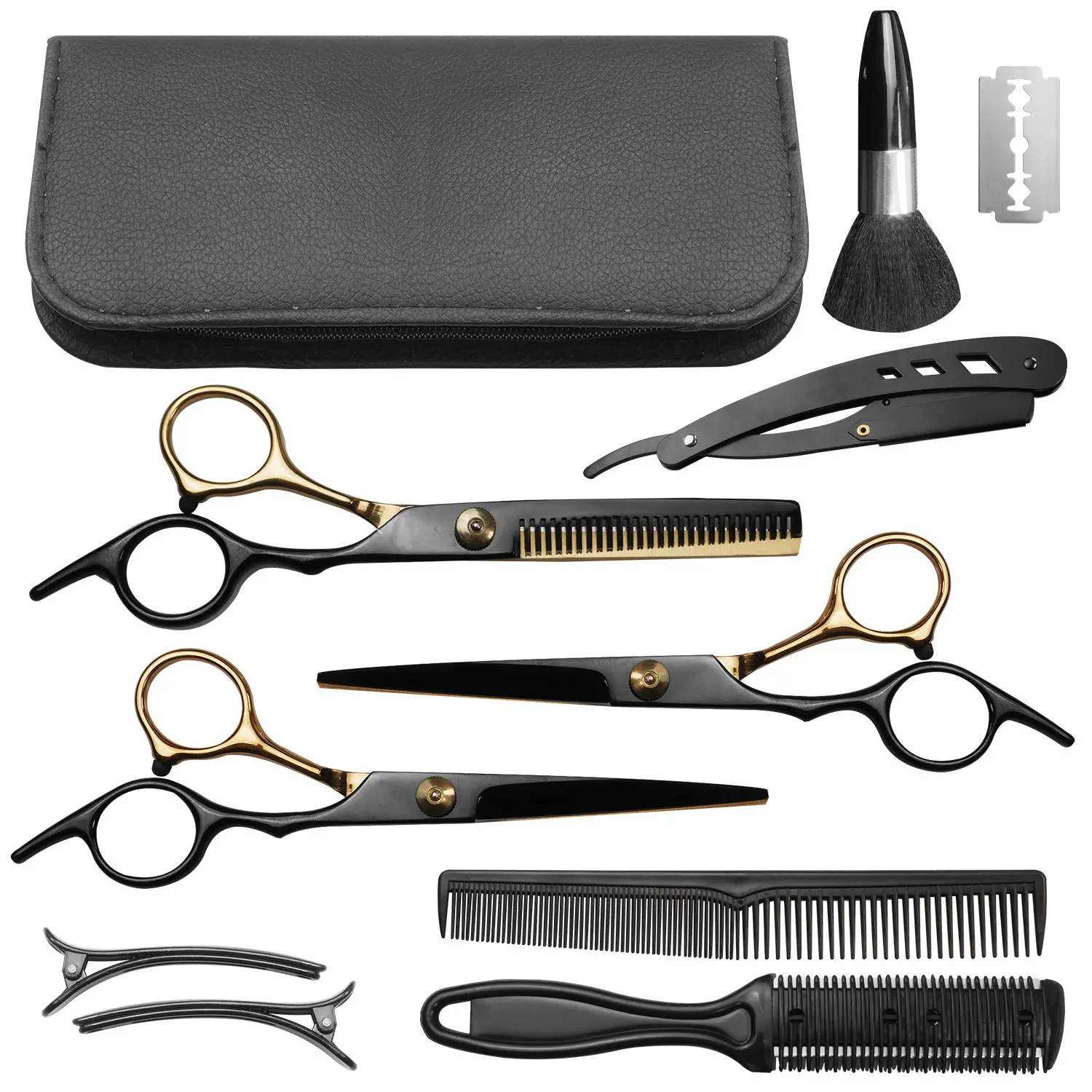 Salon Professional Hair Thinning Scissors Set Texturizing Teeth Shears Sharp Blending Hairdressing Barber Tool Salon Styling Tool Hair Tools