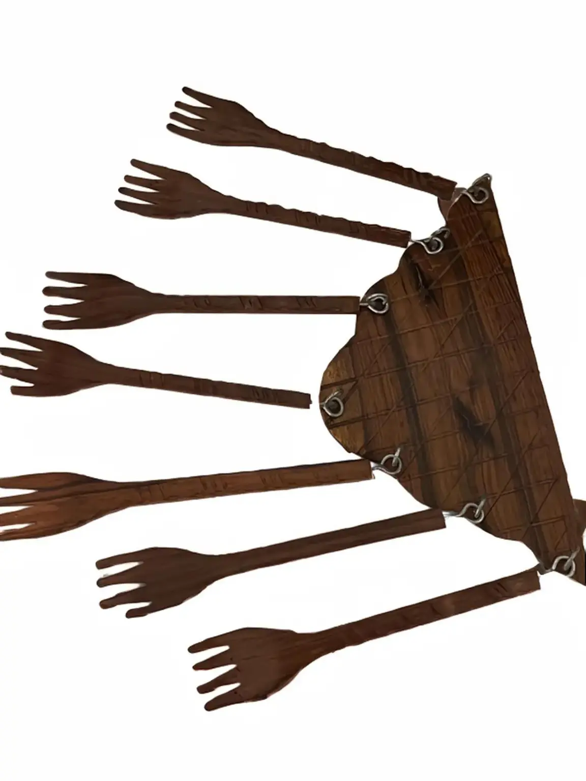 Handmade Wooden Fork Set