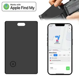 Smart Locator GPS Tracker Positioning Tag Luggage Passport Wallet Bluetooth Anti-loss Card Device For Apple Find My