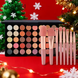 Eye Makeup Set, Makeup Palette Set, 40 Color Eyeshadow + 8 Piece Makeup Brush Set, Makeup Kit Set, Stunning Eye Makeup, Women's Christmas Gift, New Year Gift
