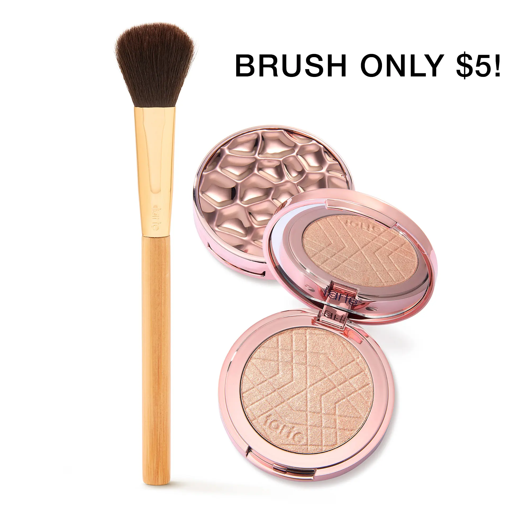 rose gold glow + brush