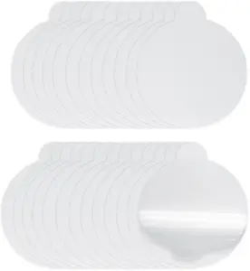 24 Pcs Refill Glue Boards 4.3 Inches Sticky Glue Pads for Katchy, Fenun, Dunaga, and Fvoai Zap H3 M3 Pro Indoor Insect Trap Catcher Lamp