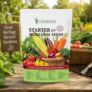 [Flash Sale 50% OFF] Survival Seed Vault Kit - 35 Variety Pack for Farm Growing & Planting Survival Seeds Rare Heirloom Vegetable Mix Cool Gardening Gift for Any Farm Garden