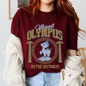 Hercules Pegasus T-shirt, Mount Olympus Go The Distance Shirt1
