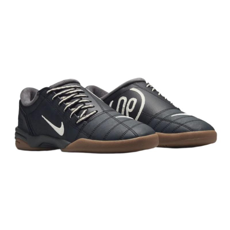 Nike Total 90 3 SP Black Gum Women's Football Sneaker IH2314-002 Futsal Soccer Sports Athletic Trainer Fashion Charcoal Unisex Shoe