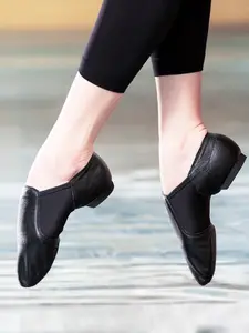Women's Jazz Dance Shoes One-Step, Unisex PU Material, Comfortable Fit for Dancing and Casual Wear, Suitable for Various Occasions