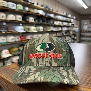 Mossy Oak Greenleaf Trucker Hat