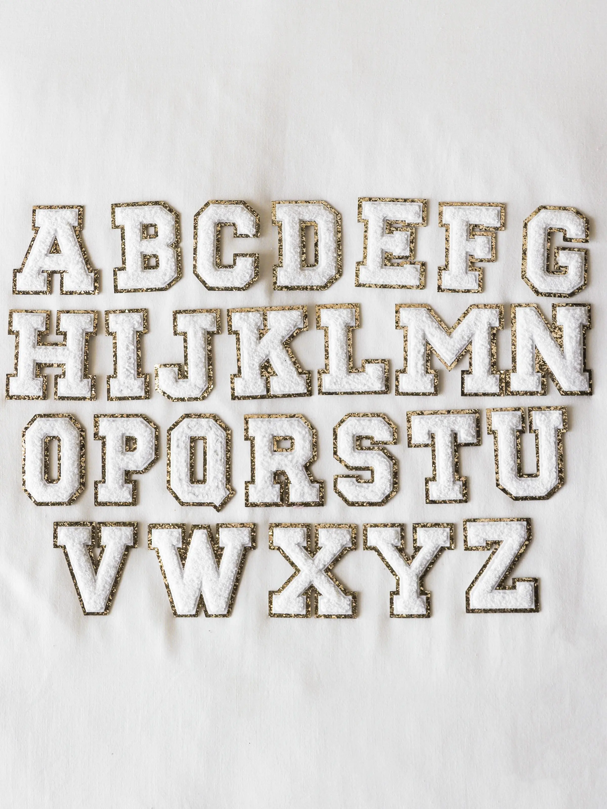 Letter Patch - White