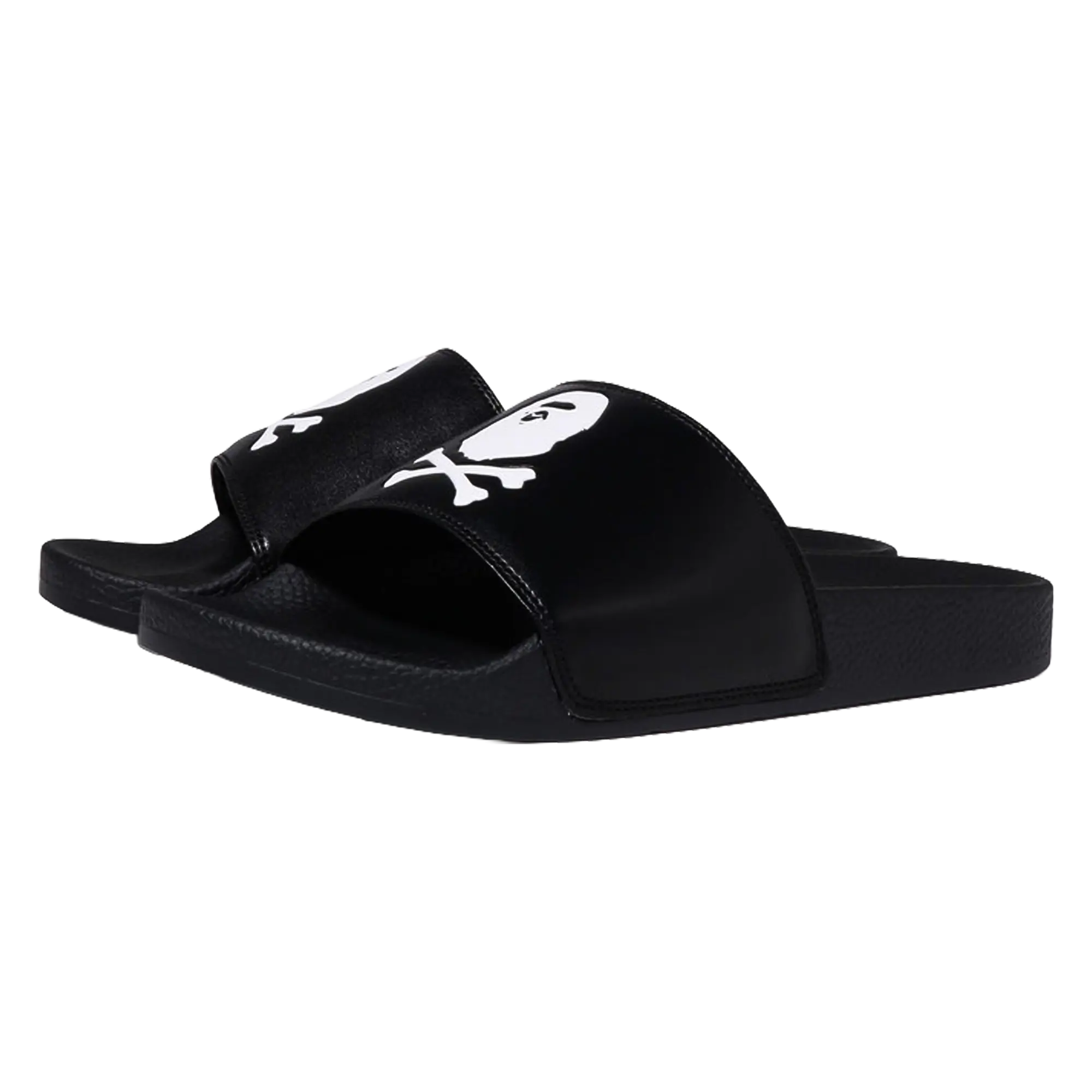 Crossbone Slide Sandals "Black" 4I20191001 BLACK