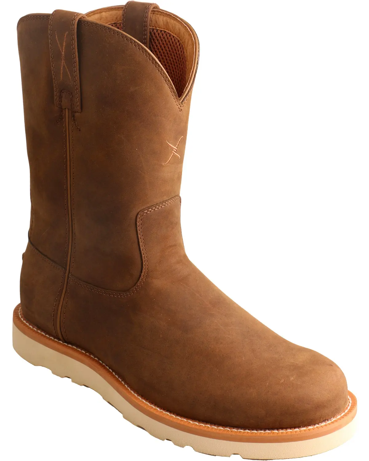 Twisted X Men's Men'S Distressed Saddle Performance Western Boot Round Toe - Mcb0001
