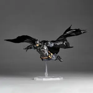 Amazing Yamaguchi Arkham Knight Action Figure Anime Movable Collectible Model Revoltech Arkham Asylum Bruce Wayne Figurine Toys