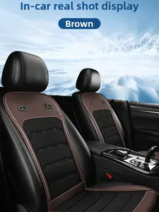 5-Second Quick Cooling, 12/24V Dual Fans & 24 Vents, Universal for SUV/Sedan and Trucks, Automotive Interior Seat Cushion Gift car seat cover Car Accessories   Intelligent &Cooling and Heating Car Seat Cover