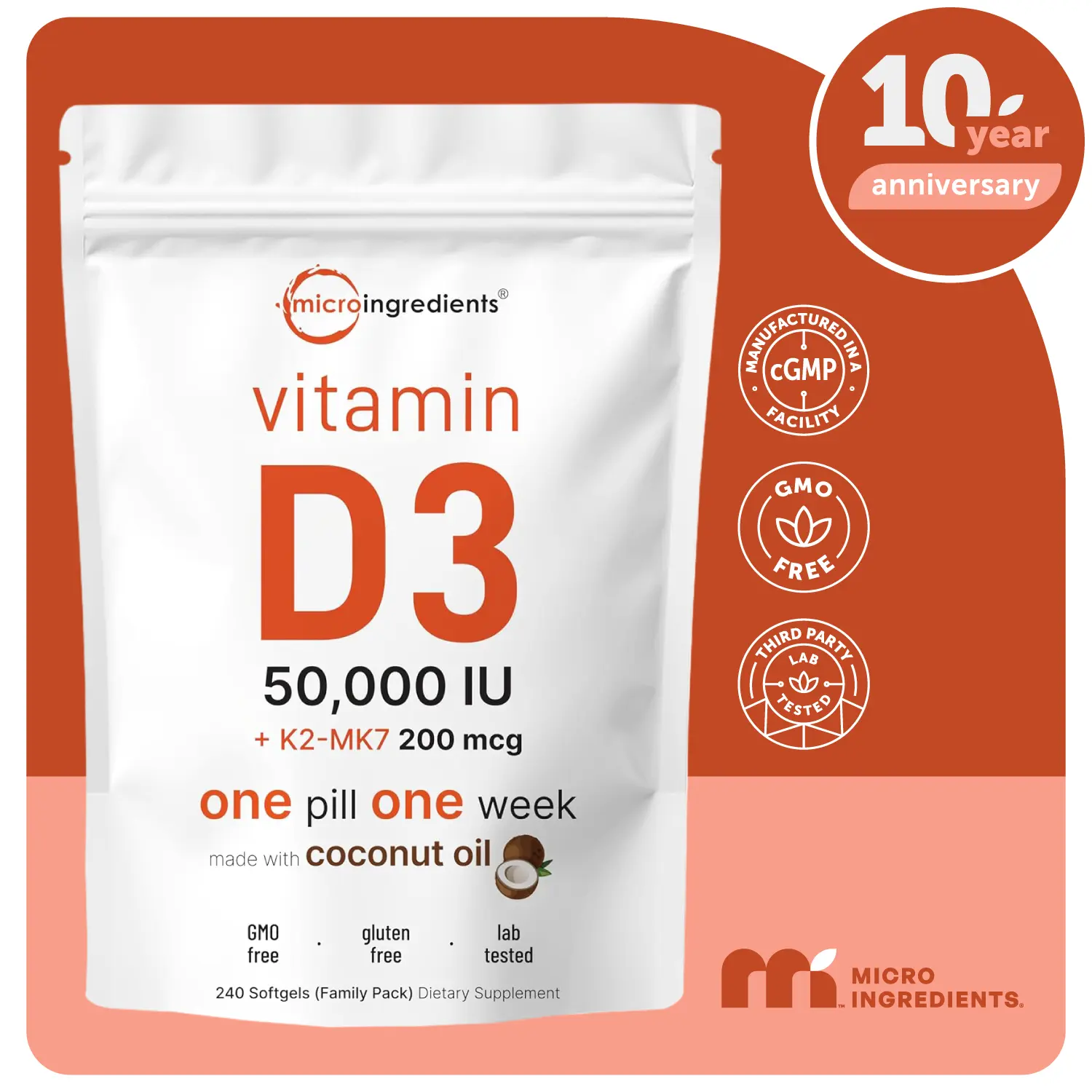 50000IU-240 Softgels