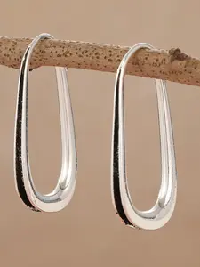 Minimalist Hoop Earrings, Fashionable Huggie Earrings, Fashionable Earrings for Women & Girls, Trendy All-match & Exquisite Jewelry for Birthday Gift, Elegant Minimalist Earrings