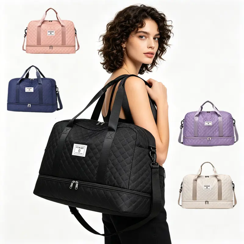 large gym bag with shoe compartment - TikTok Shop display picture 2