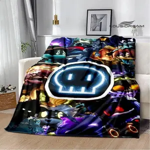 Murder-Drones Cartoon Printed blanket Flannel Warm blankets Soft and Skin-friendly blanket bed linings cubre cama Birthday Gift