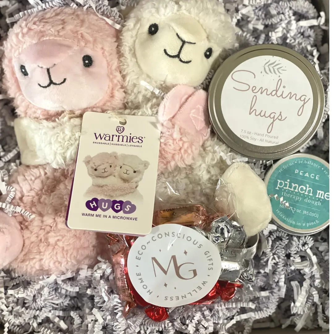 Sending Hugs Care Package - Llamas - Cozy Easter Gift