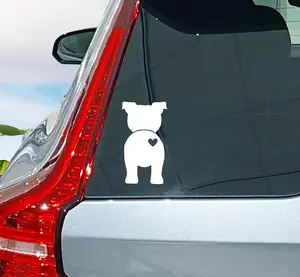 Pitbull Vinyl Decal Sticker, Dog Mom, Dog Lover, Animal Lover, Car Decal, Window Decal, Sticker, Dogs, Pets