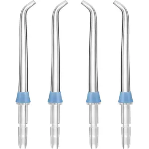 Replacement Heads for Waterpik Water Flosser,Replacement Tips for Waterpik Water Flosser,Easy to lnstall(4 Classic Jet Tips)