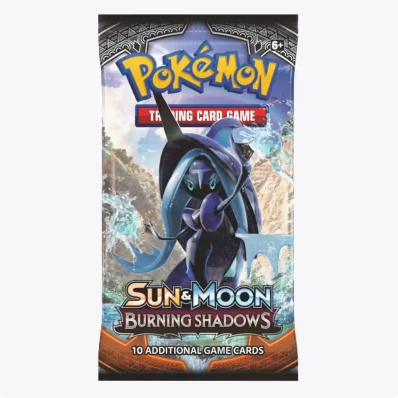Pokémon Trading Card Game Sun & Moon Burning Shadows Booster Pack 10 Additional Game Cards for Collectors
