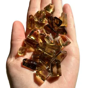 Natural mini citrine crystal tower