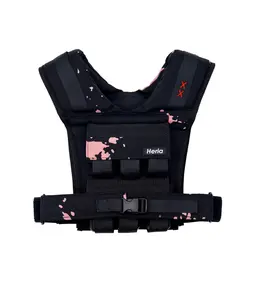28LB Weight Vest - Black/Pink