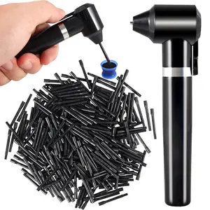 Electric Tattoo Pigment Ink Mixer Machine with 100Pcs Mixing Sticks Agitator for Eyebrow Makeup Microblading Tattooing Supply Tool